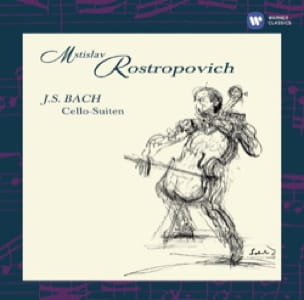 6 Suites pour Violoncelle - ROSTROPOVITCH - Jean-Sébastien BACH