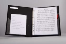 Porte-Partitions pour choriste Prélude - Accessoire pour Chanteur