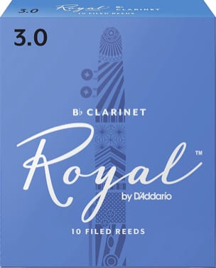 D'Addario Rico Royal - Anches Clarinette Sib 3.0