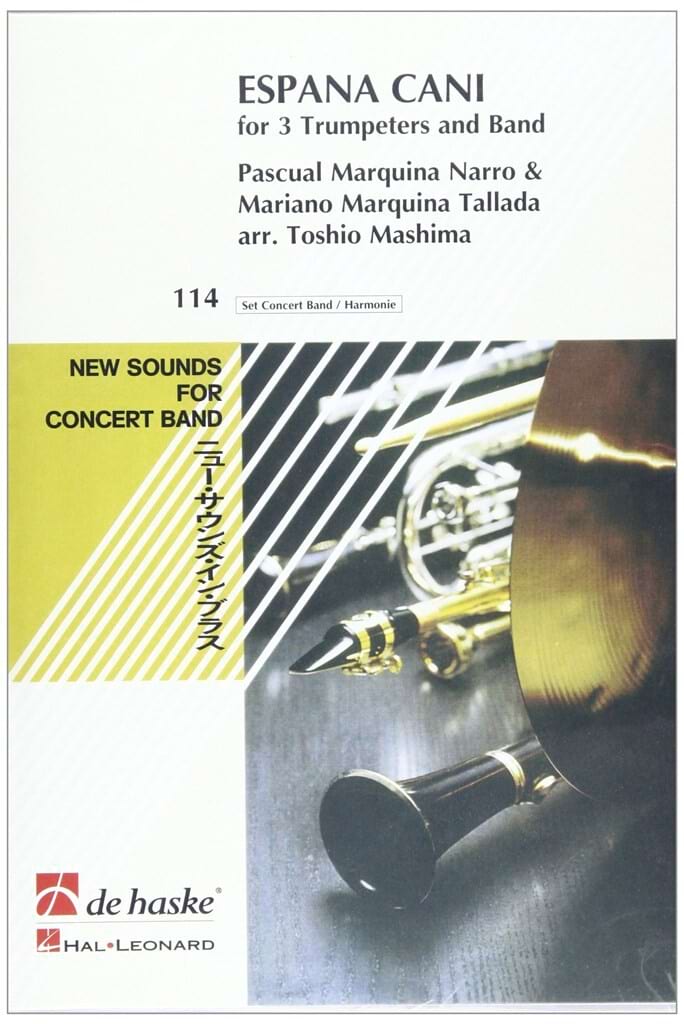 Espana Cani Marquina Narro Pascual Partition ENSEMBLES, BANDS