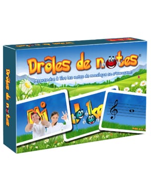 Drôles de Notes Jeu musical pour enfant Partition