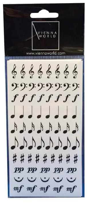 Stickers symboles musicaux Cadeaux - Musique Accessoire