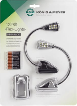 2 Lampes K&M Led FLEX LIGHTS Accessoire pour Musicien Accessoire