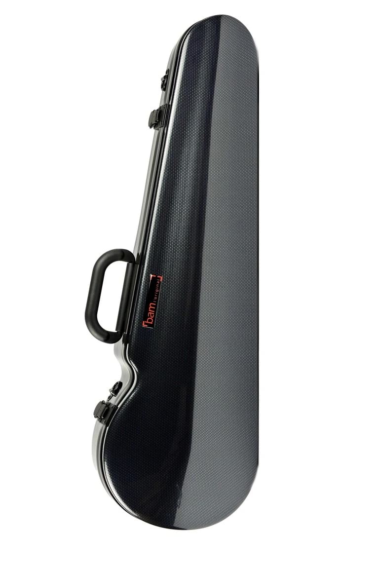 Etui Violon BAM Hightech Noir carbone forme