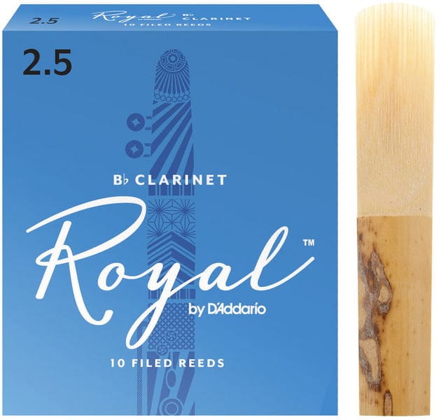 D'Addario Rico Royal - Anches Clarinette Sib 2.5