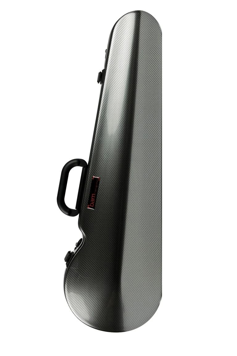 Etui Violon BAM Hightech en Forme - Silver Carbone