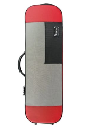 Etui Violon BAM Stylus Rouge - Accessoire pour Instruments à cordes