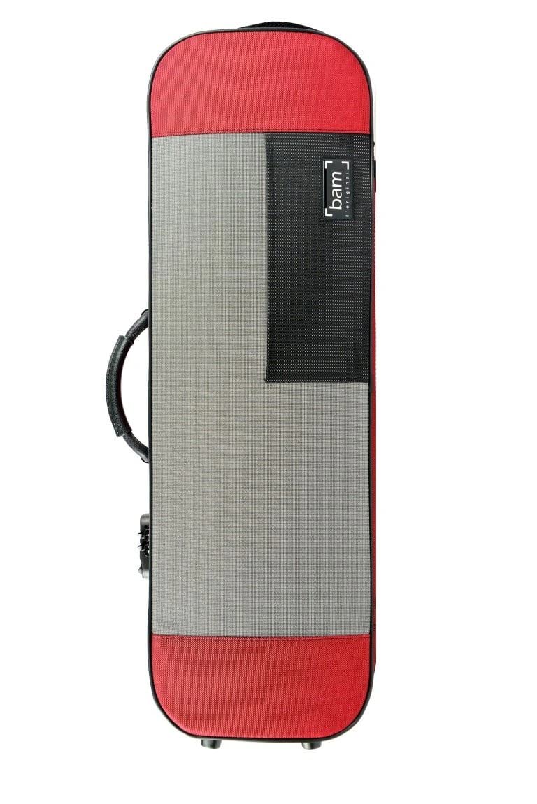 Etui Violon BAM Stylus Rouge - Accessoire pour Instruments à cordes