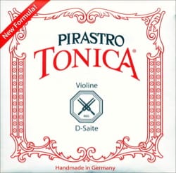 Corde Violon TONICA MI 3/4-1/2 à boule tirant moyen