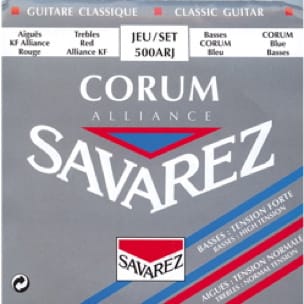 Cordes SAVAREZ Alliance Corum 500ARJ - Guitare classique