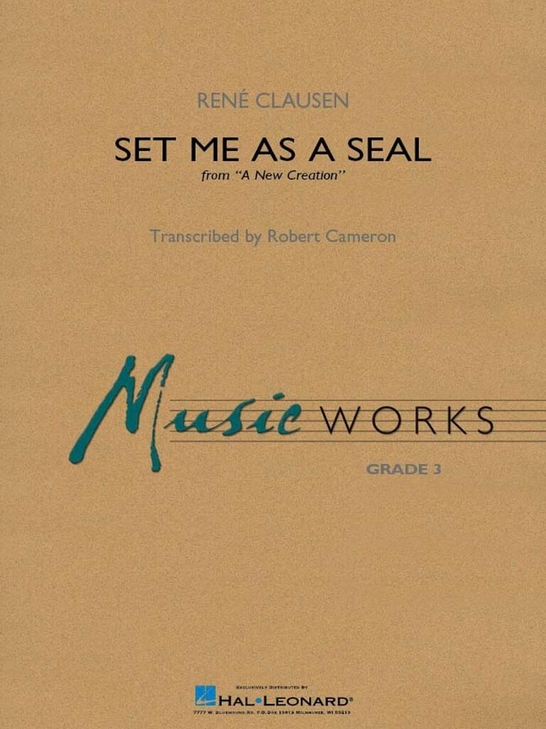 Set Me as a Seal Clausen René Partition ENSEMBLES, BANDS