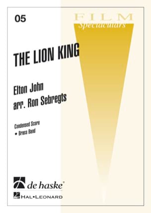 The Lion King Mencken Alan Partition ENSEMBLES, BANDS