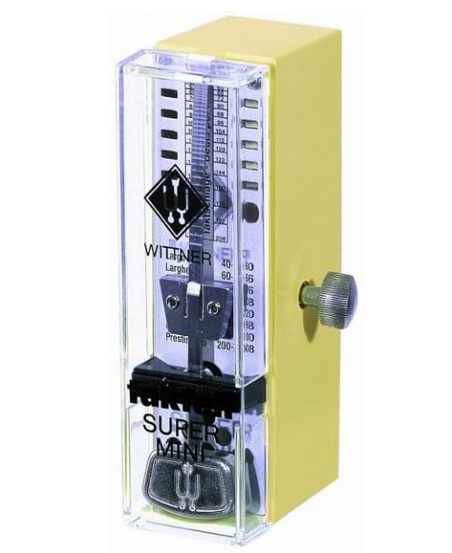 Métronome WITTNER SUPER MINI TAKTELL SANS SONNERIE : Ivoire