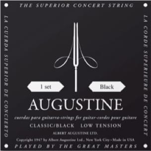 JEU de Cordes pour Guitare AUGUSTINE SP tirant faible