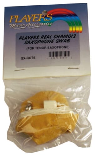 Ecouvillon chamois lesté PLAYERS pour SAXOPHONE TENOR