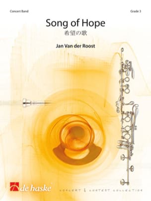 Feuillez l'ouvrage Song of Hope - Van der Roost Jan - Partition - ENSEMBLES, BANDS