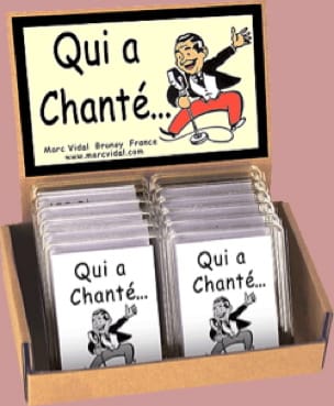 Qui a chanté... Jeu musical pour enfant Accessoire