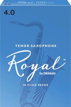 Anches pour Saxophone Ténor - D'Addario Rico Royal - Anches Saxophone Ténor 4.0 - Accessoire - di-arezzo.fr