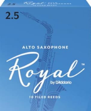 D'Addario Rico Royal - Anches Saxophone Alto 2.5