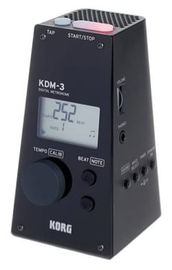 KDM-3 Métronome KORG Noir Métronome Electronique Accessoire ACCORDEURS
