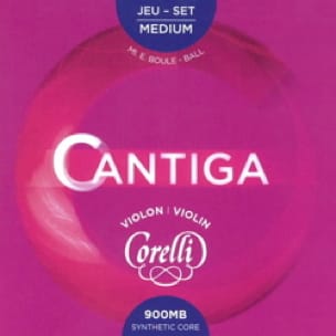 JEU VIOLON 4/4 CANTIGA Médium avec MI à boule - Cordes pour Violon
