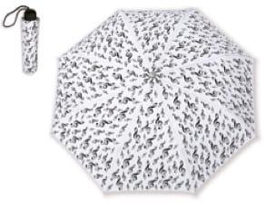 Petit Parapluie BLANC - CLÉ DE SOL Cadeaux - Musique Accessoire