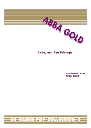 Abba Gold Björn Ulvaeus & Benny Andersson Partition ENSEMBLES, BANDS