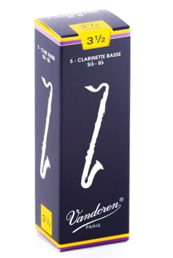 Vandoren CR1235 - Anches Clarinette Basse 3.5