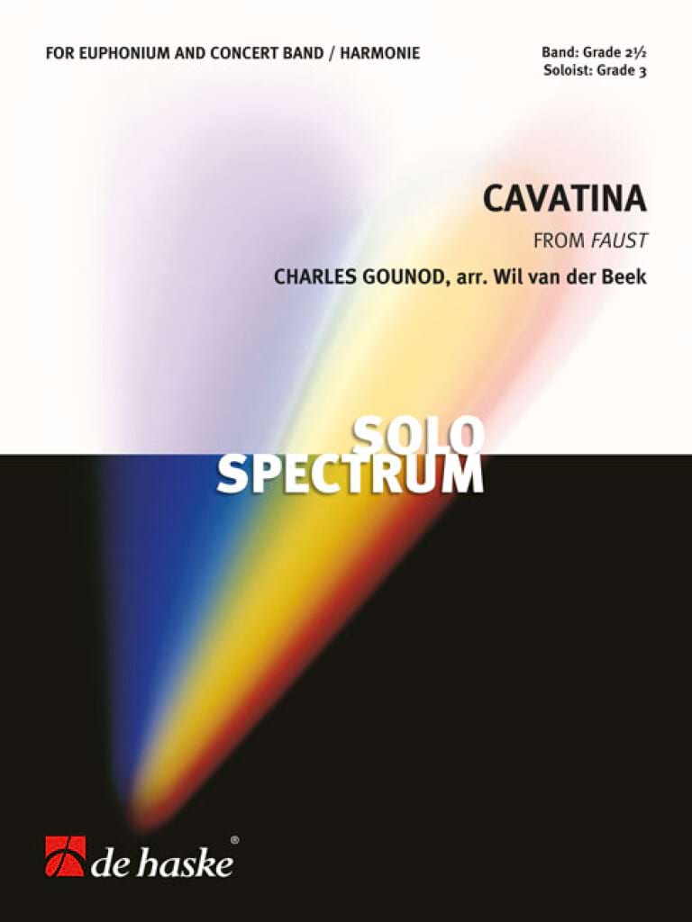 Cavatina GOUNOD Partition ENSEMBLES, BANDS
