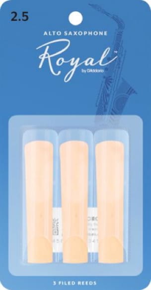 D'Addario Rico Royal - Anches Saxophone Alto 2.5
