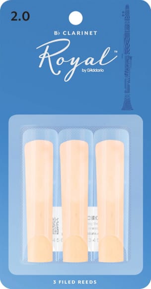 D'Addario Rico Royal - Anches Clarinette Sib 2.0