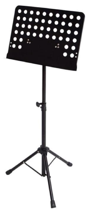 Pupitre d'Orchestre à large tablette - Accessoire pour Musicien