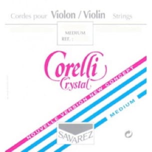 JEU VIOLON 3/4 CRYSTAL Médium Cordes pour Violon Accessoire Cordes