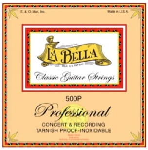 JEU de Cordes pour Guitare LA BELLA L500P Professional
