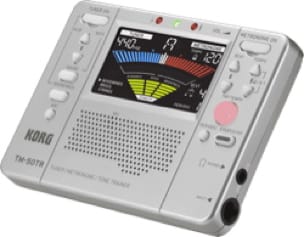 KORG TM-50TR ARGENT - Métronome et Accordeur - Accordeur & Métronome
