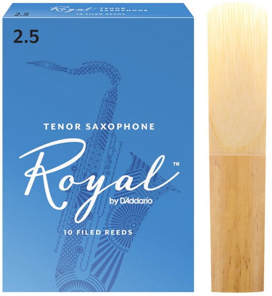 D'Addario Rico Royal - Anches Saxophone Ténor 2.5