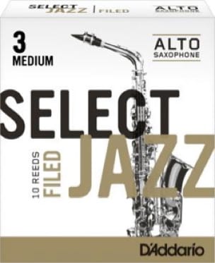 D'Addario Select Jazz Filed - Anches Saxophone Alto 3.0
