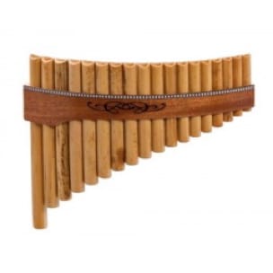 Instrument - FLUTE DE PAN Premium en Do majeur à 18 tubes