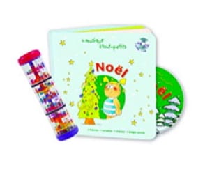 Lot Noël + Bâton de pluie Jeu musical pour enfant Accessoire
