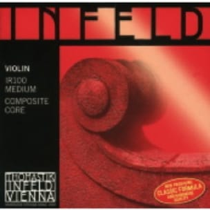 JEU de Cordes pour violon THOMASTIK Infeld Noyau hybride rouge