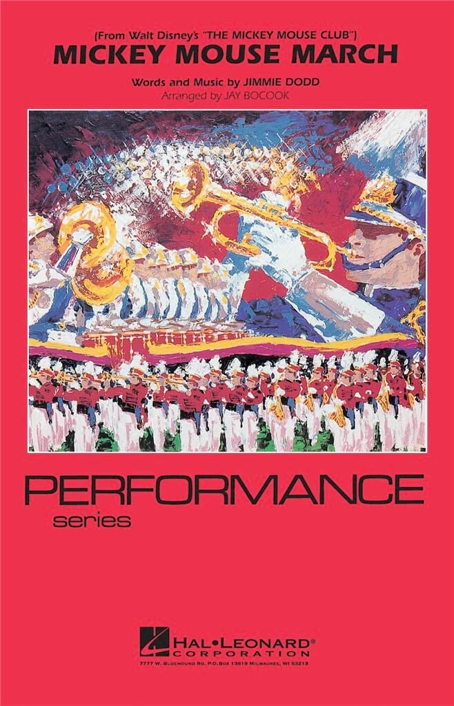 Mickey Mouse March - Marching Band Partition ENSEMBLES, BANDS