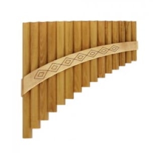 Instrument - FLUTE DE PAN Solist en Sol majeur à 15 tubes