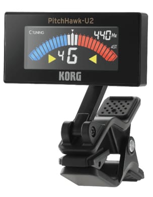 Accordeur Ukulélé KORG PitchCrow AW-3U2 NOIR - Accordeur pour Guitare