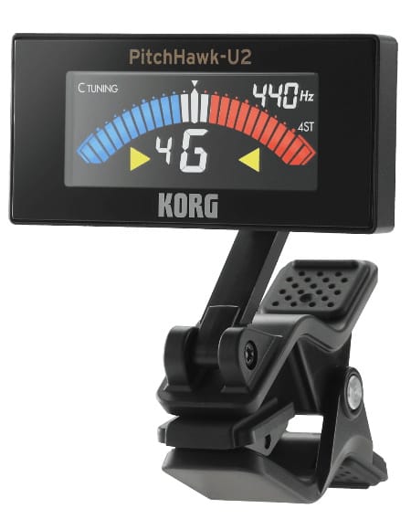 Accordeur Ukulélé KORG PitchCrow AW-3U2 NOIR - Accordeur pour Guitare