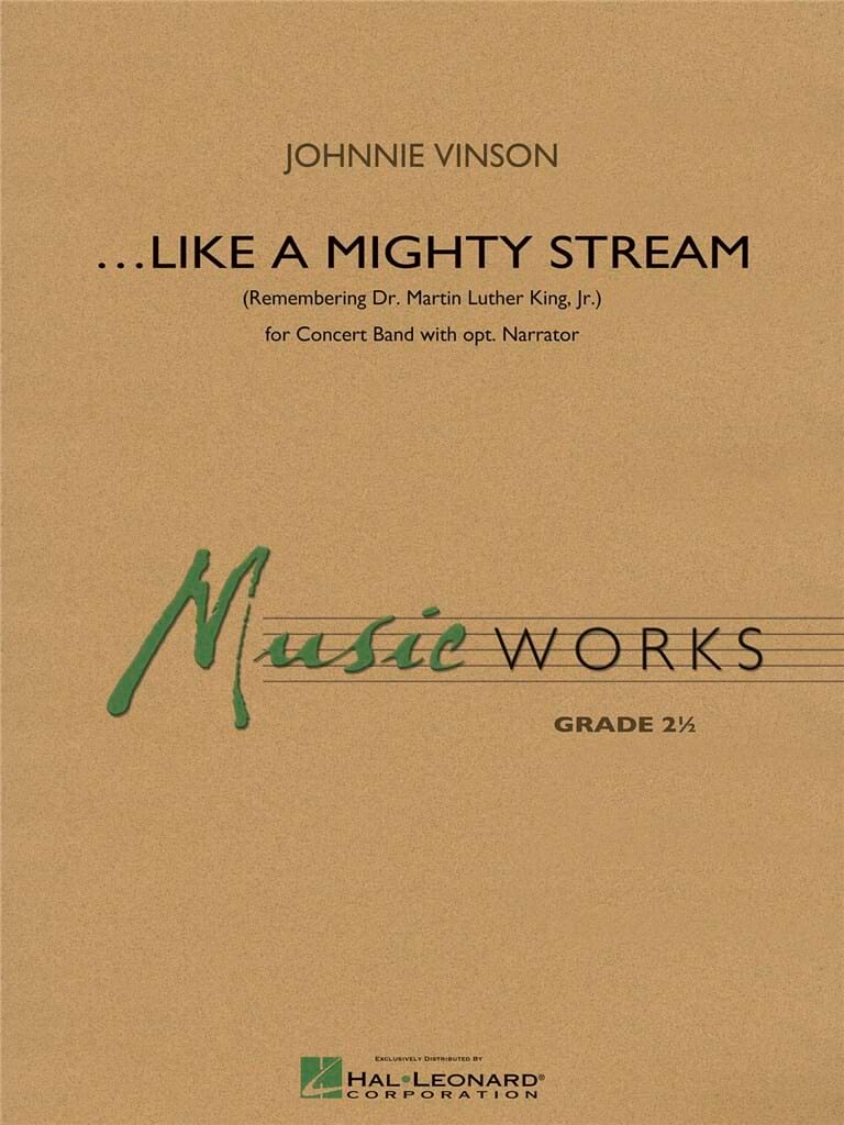 Like a Mighty Stream Vinson Johnnie Partition ENSEMBLES, BANDS