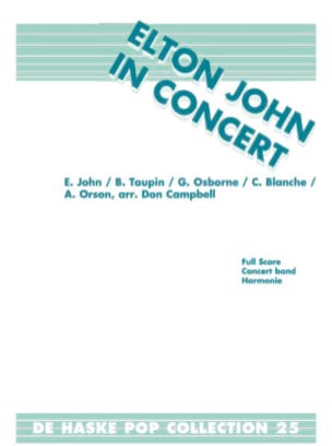 Elton John in Concert John Elton Partition ENSEMBLES, BANDS