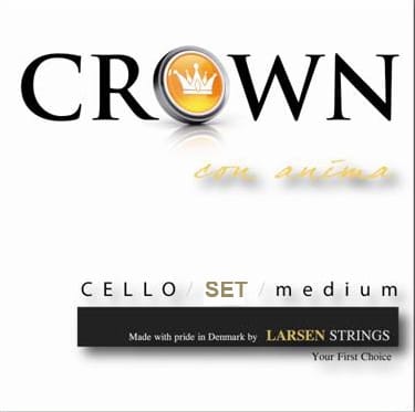 JEU de Cordes pour VIOLONCELLE CROWN 4/4 - Cordes pour Violoncelle