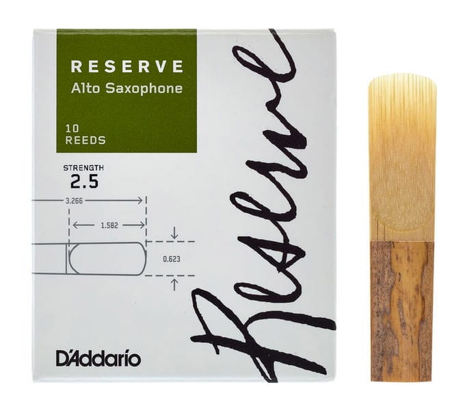 D'Addario Réserve - Anches Saxophone Alto 2.5