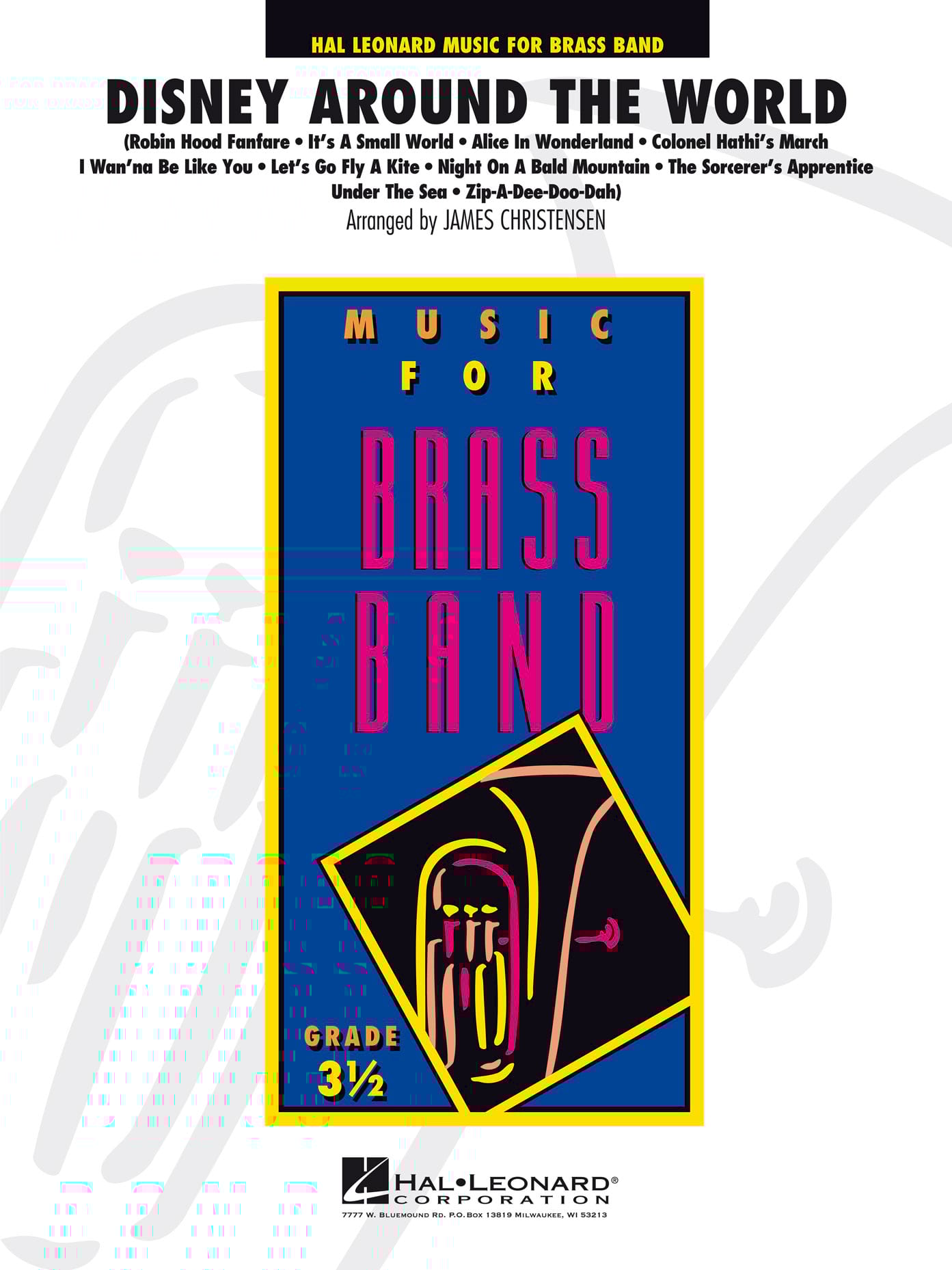 Disney Around the World Partition ENSEMBLES, BANDS