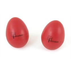 Oeufs sonores rouges FUZEAU - Tonalité GRAVE - Jeu musical pour enfant